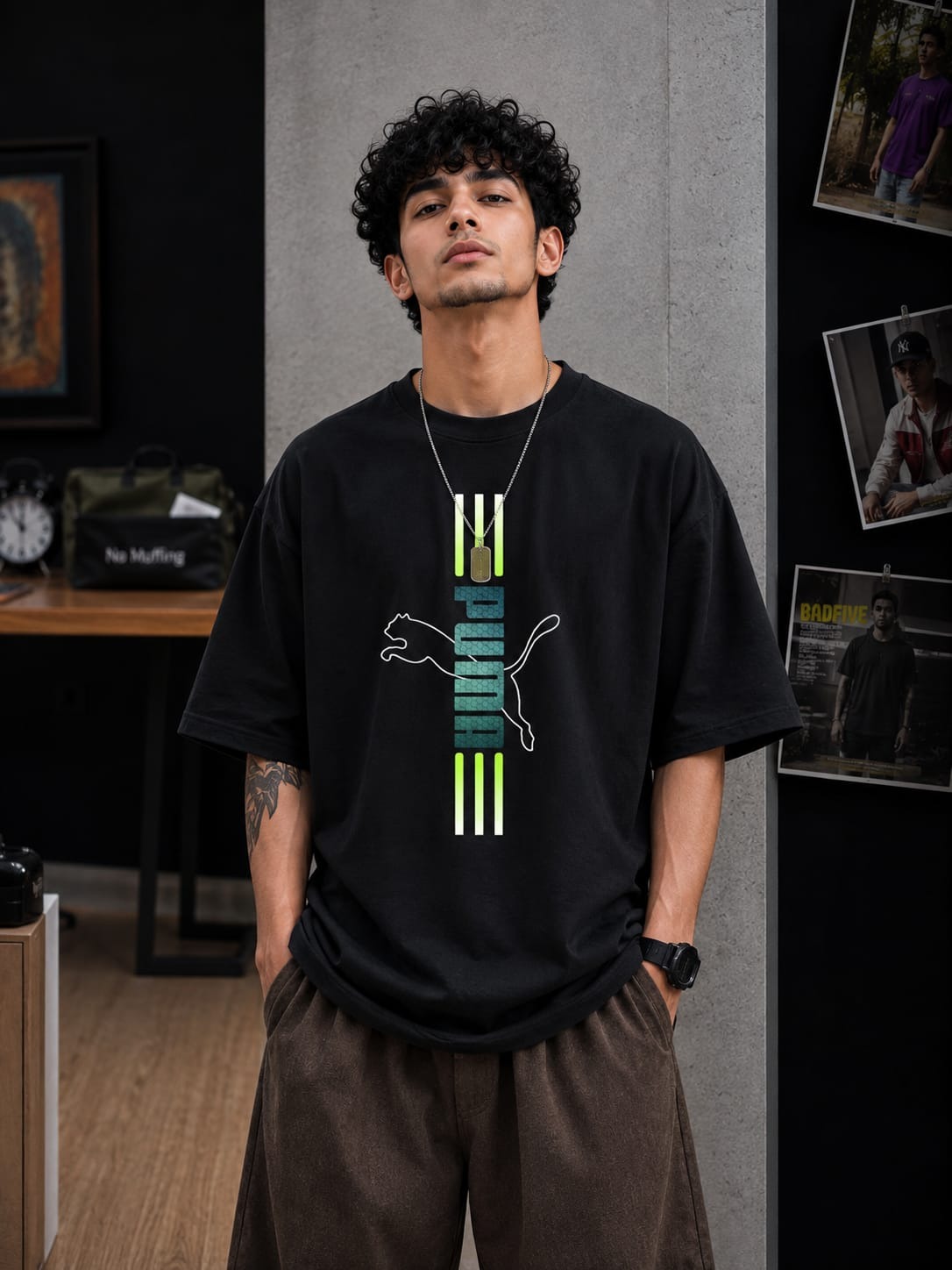 Premium Cotton Drop Shoulder Tshirt_img_19