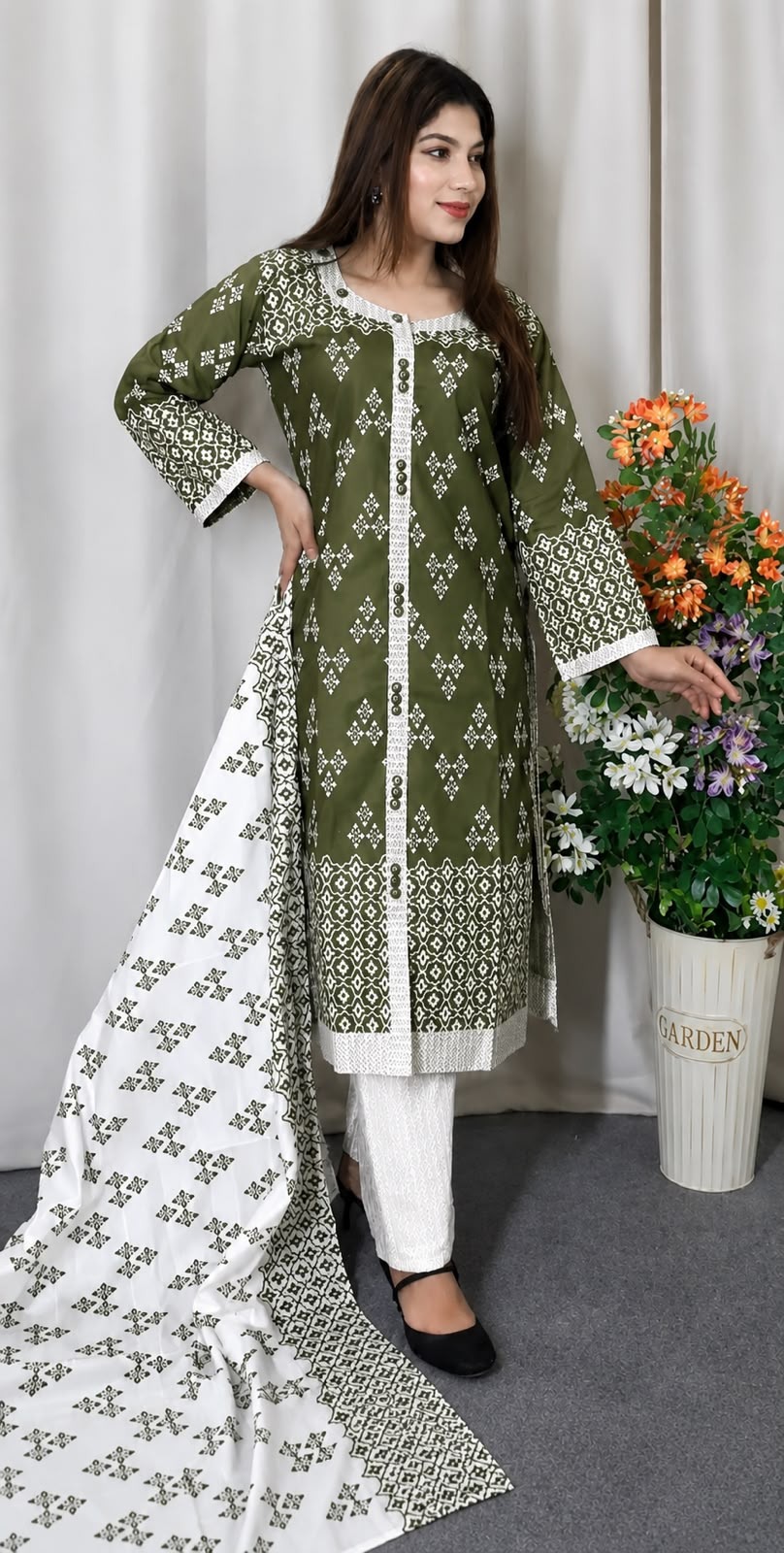 Cotton Readymade Three Piece_img_2