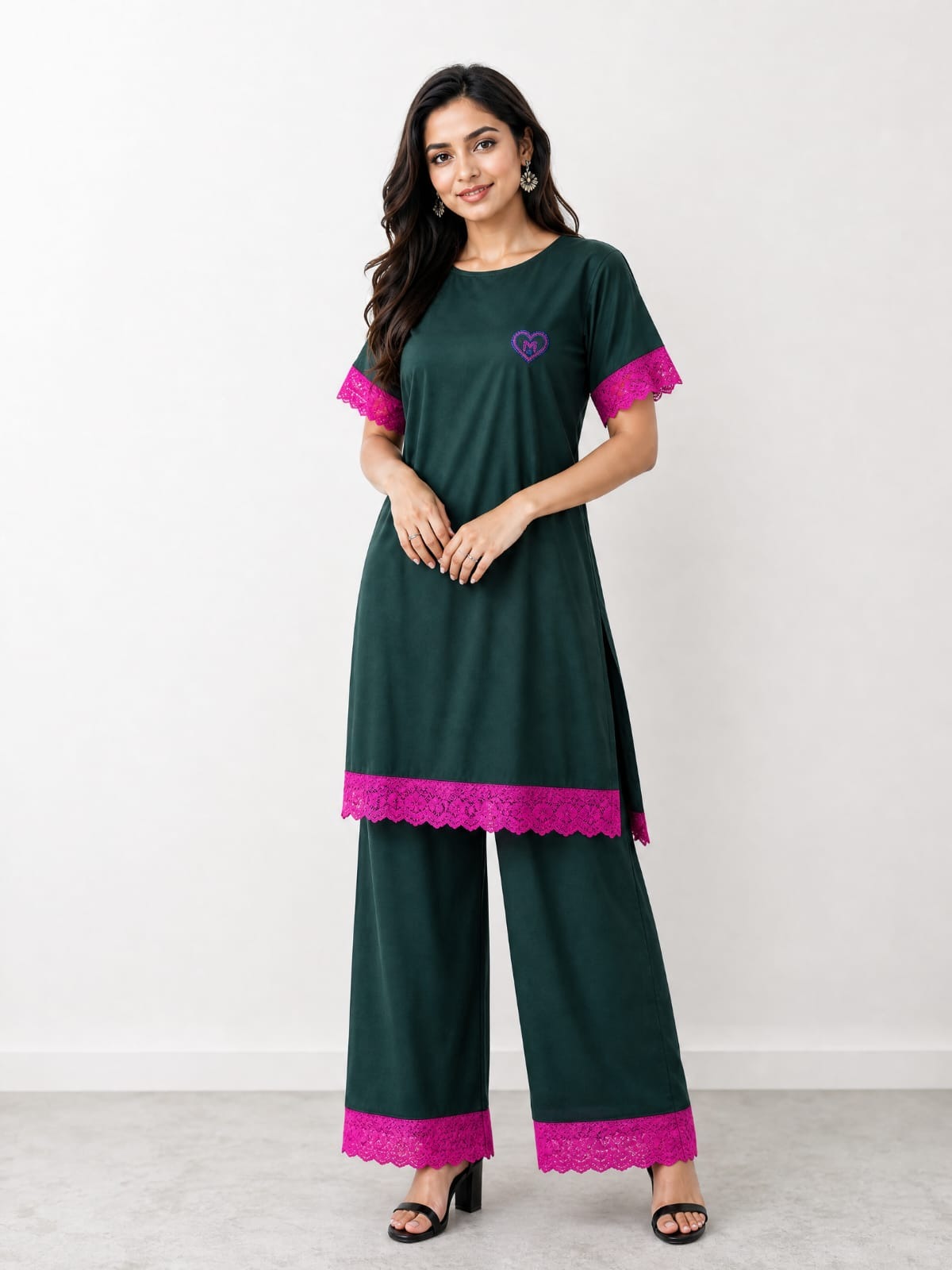 Ladies Long Tshirt and Pant Set_img_4