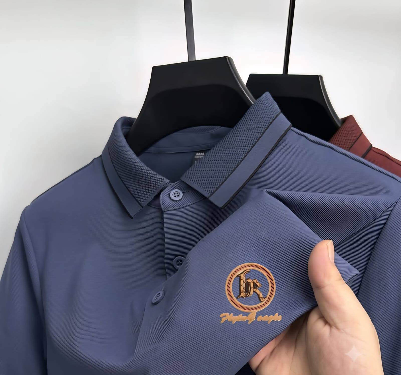 Premium Polo Shirt with China Sticker_img_13
