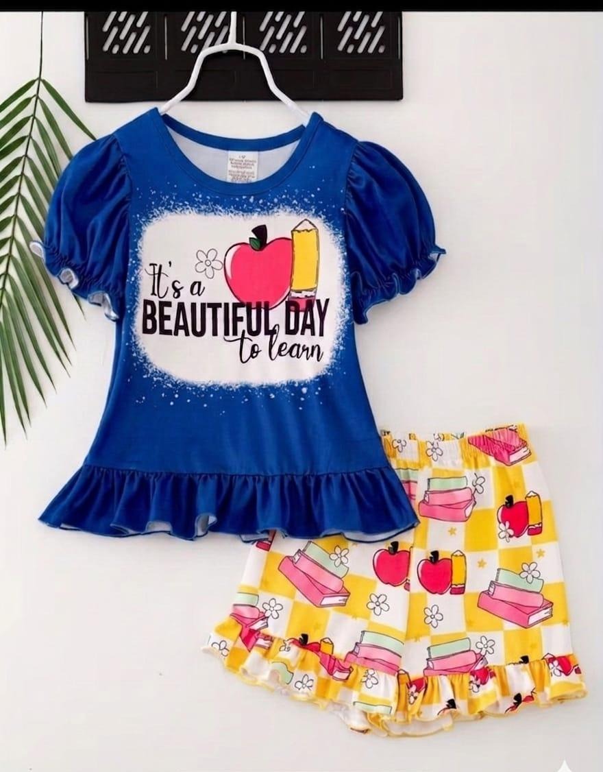Kids Cotton TShirt and Pant Set_img_1