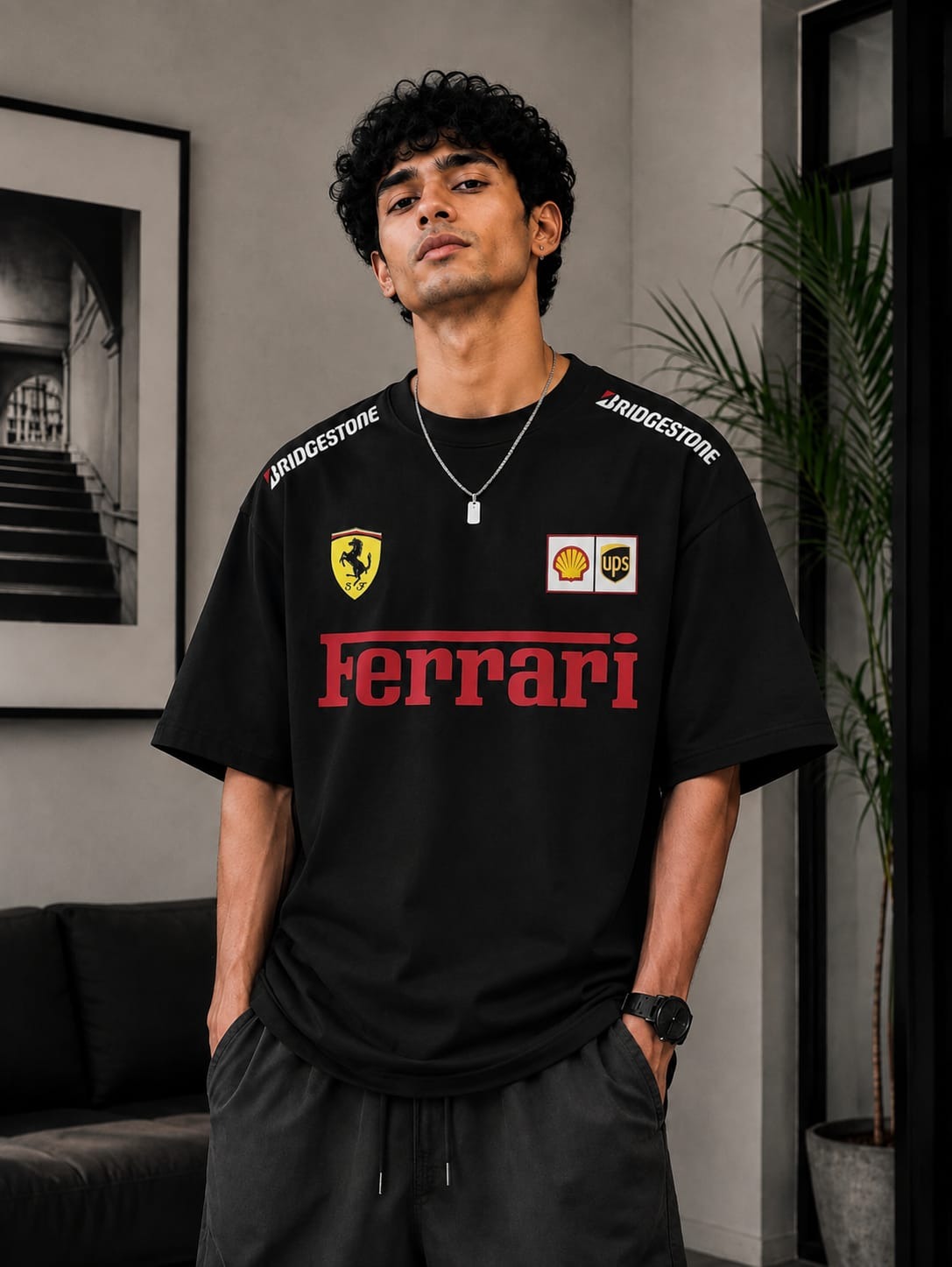 Premium Cotton Drop Shoulder Tshirt_img_1