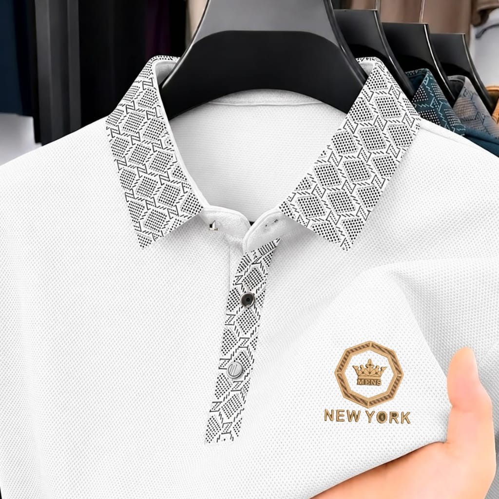 Premium Polo Shirt with China Sticker_img_5