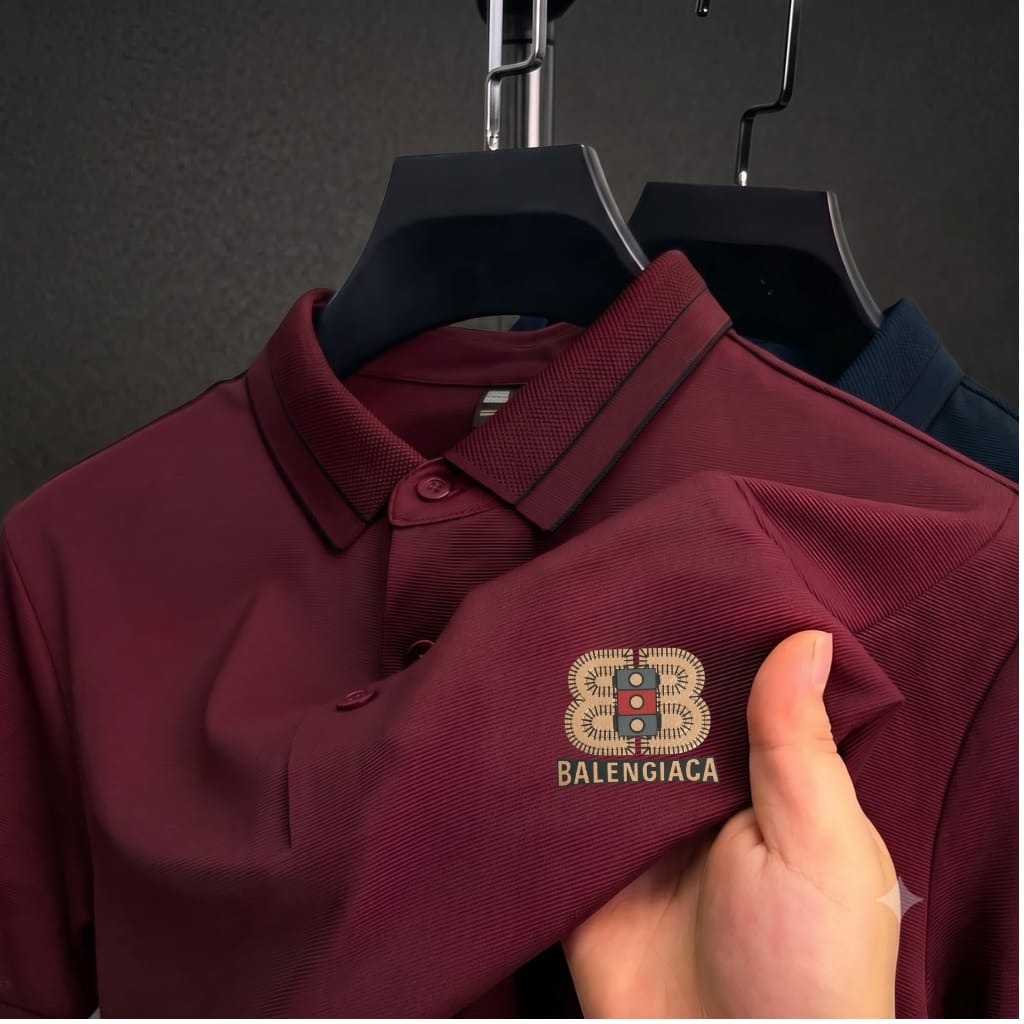 Premium Polo Shirt with China Sticker_img_3