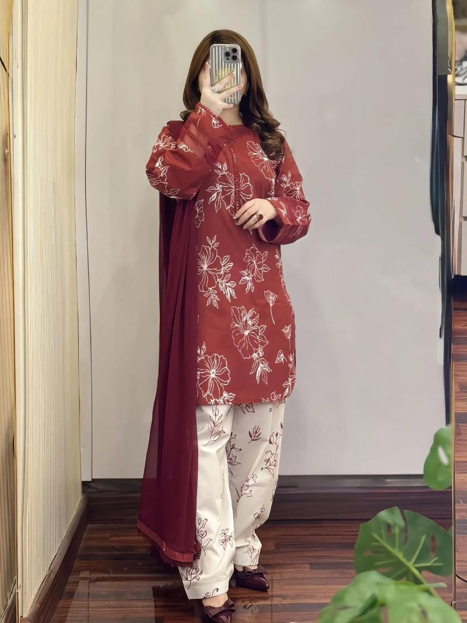 Cotton dress with skin Print_img_0
