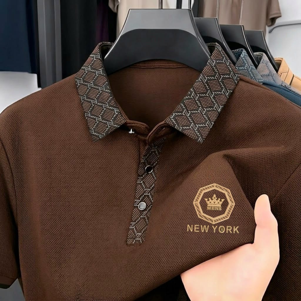 Premium Polo Shirt with China Sticker_img_10
