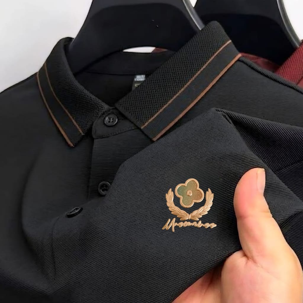 Premium Polo Shirt with China Sticker_img_9