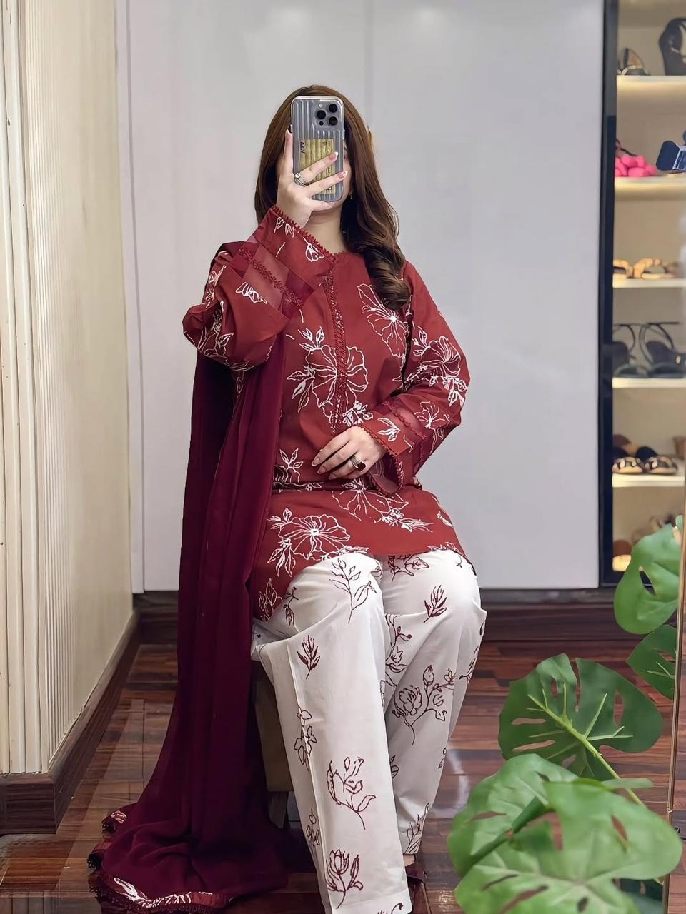 Cotton dress with skin Print_img_1