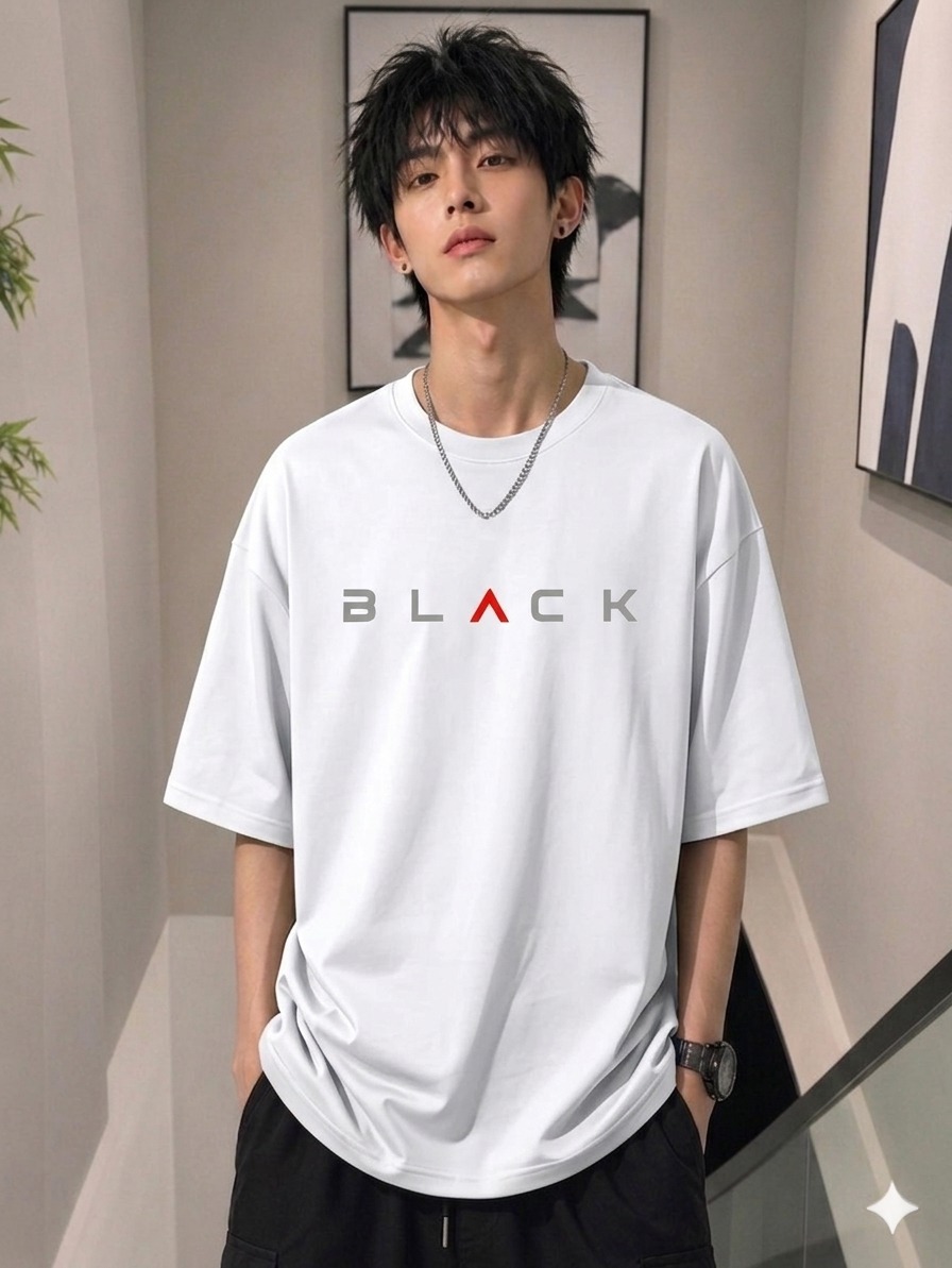 Stylish Drop Shoulder T-Shirt_img_2