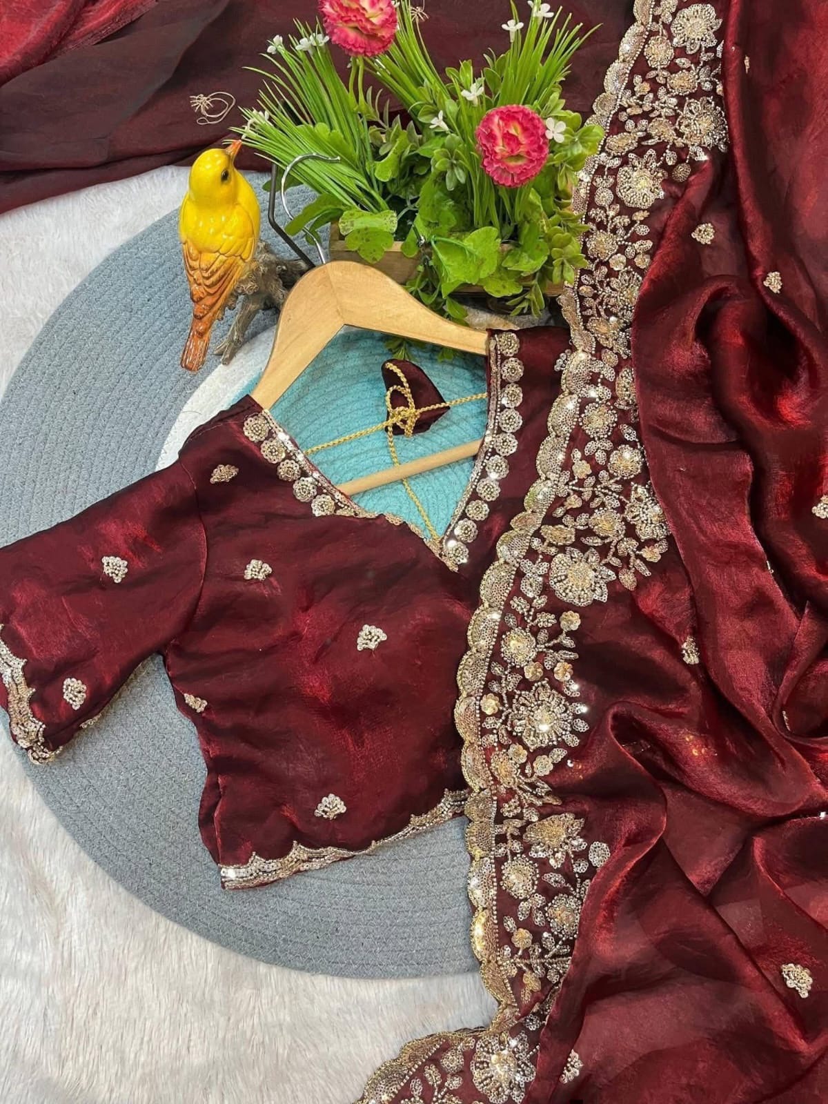 Indian Fendi Silk Saree Collection_img_3