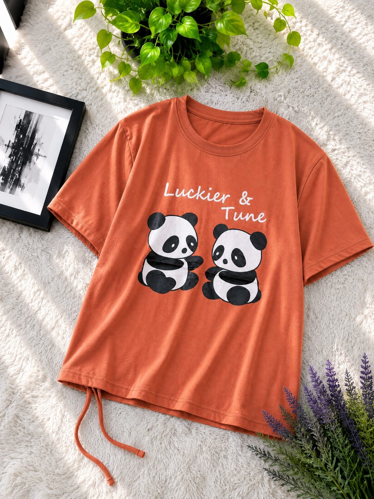 Stylish Ladies Drop Shoulder Tshirt_img_2