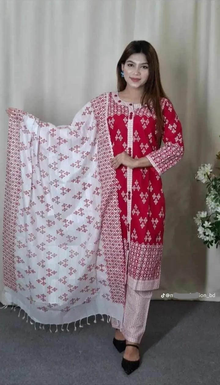 Cotton Readymade Three Piece_img_0