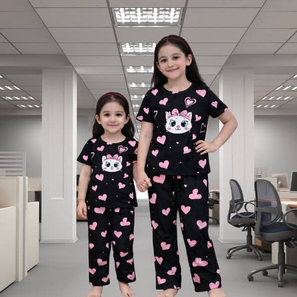 Kids Cotton TShirt and Long Pant Set_img_4