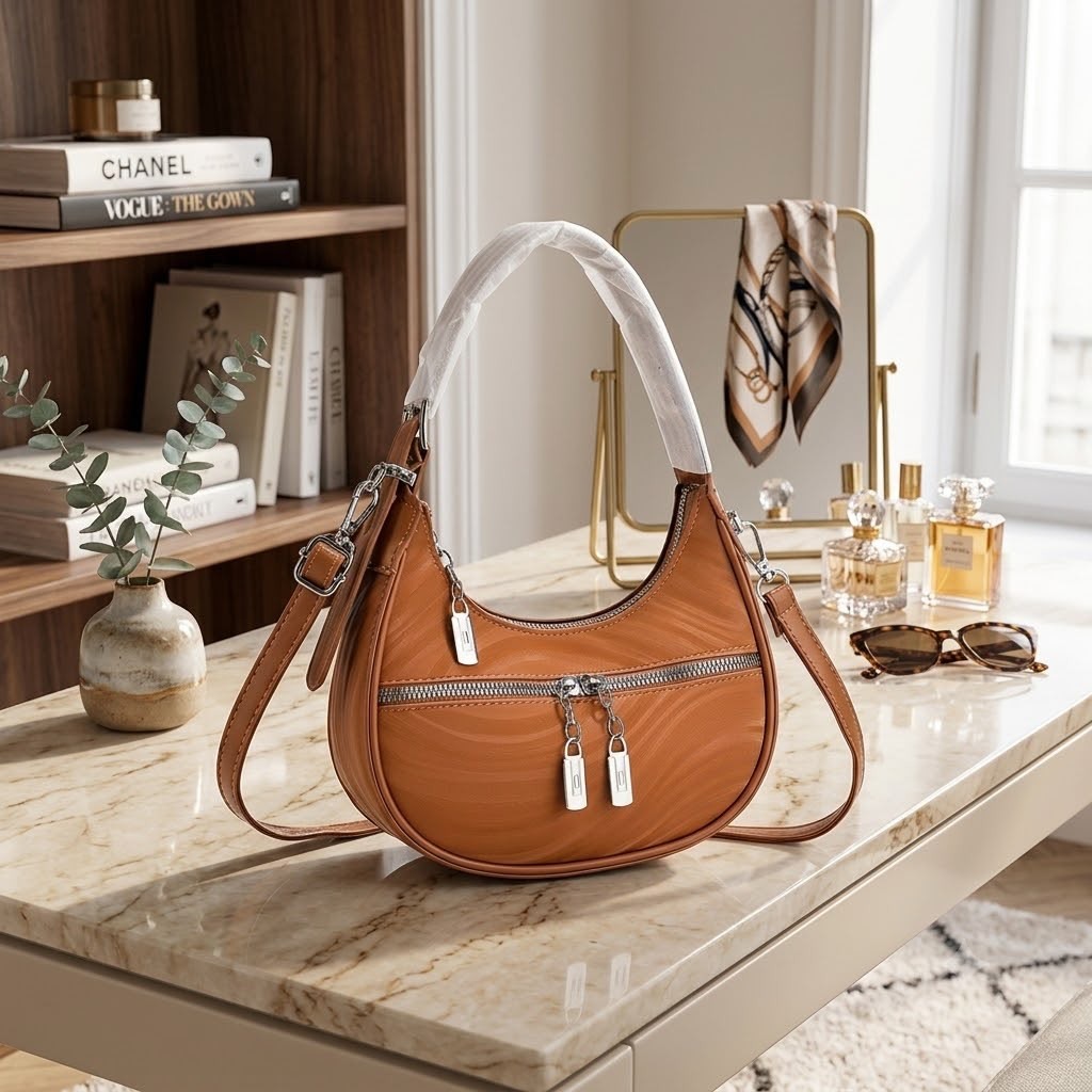 Women's Bag Versatile Fashion Personalized Shoulder Bag thumbnail 3