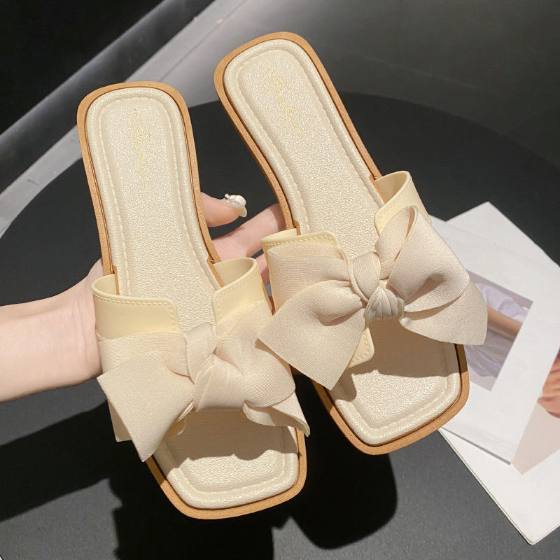 Women's Summer Bow Flats New Fashion thumbnail 2