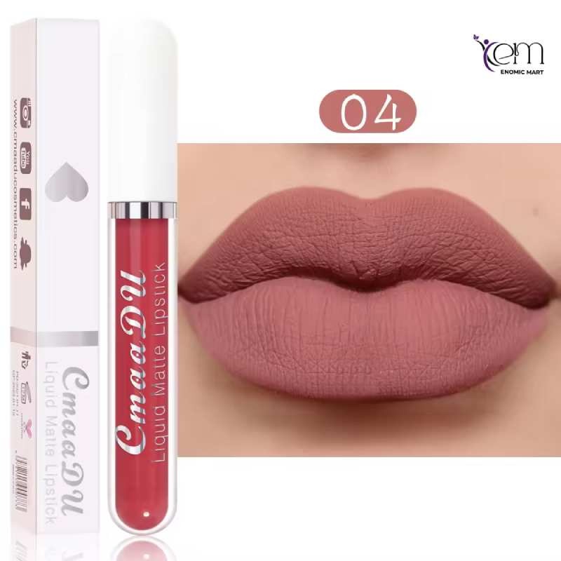 CmaaDu 18 Colors Lips Makeup Lipstick Lip Gloss thumbnail 4