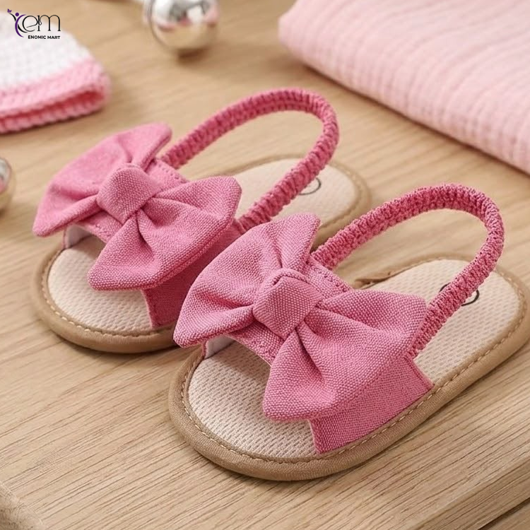 Cute Fresh Bow Baby Sandals for Baby Girls thumbnail 6