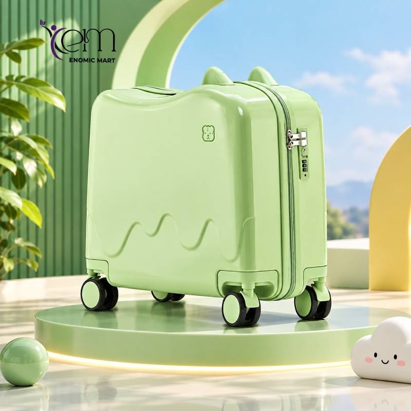 Wholesale children's spinner carry-on suitcase with thumbnail 3