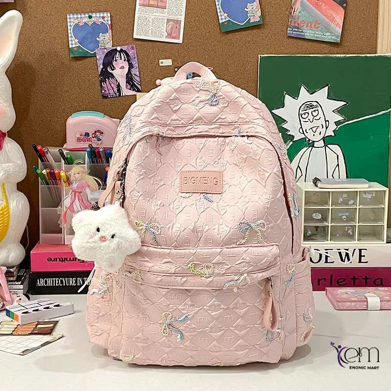Women's Nylon School Backpack-Super thumbnail 2
