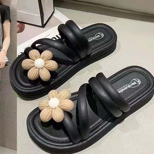 Floral Fairy Style Summer Fashion Sandals thumbnail 1