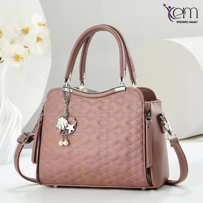 Women's New Unique Big High Quality PU Crossbody Shoulder Handbag thumbnail 8