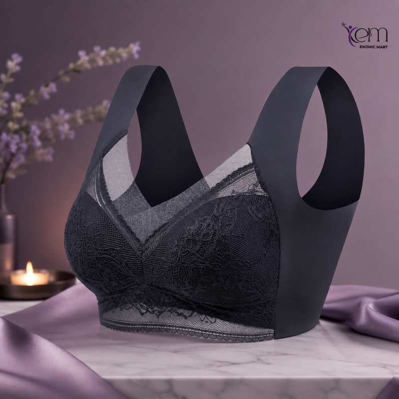 Beautiful Women's Plus-Size Push-up Anti-Sag Bra-Lace