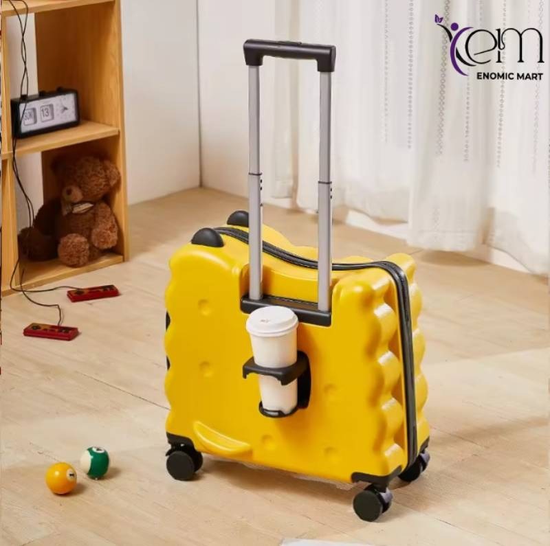 Mini Trolley Luggage with Cup Holder thumbnail 5