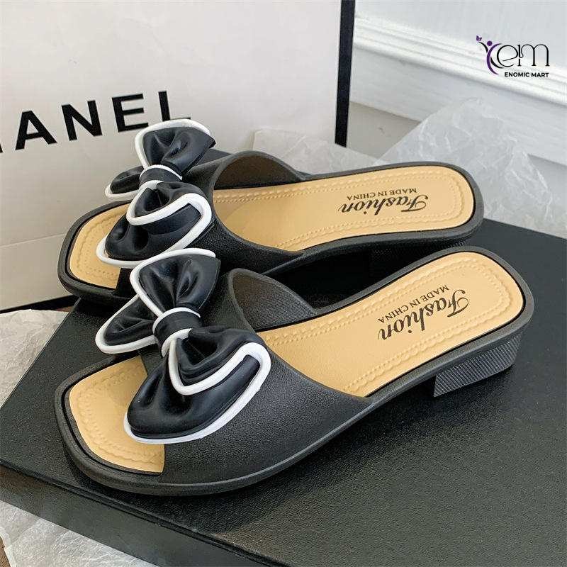 Women's New Fashion Open Toe Solid Block Heels Sandals