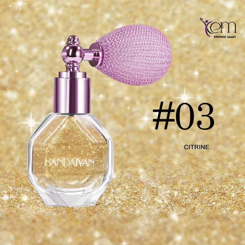 Body Glitter Spray with Powder, HANDAIYAN Quick-Dry thumbnail 3