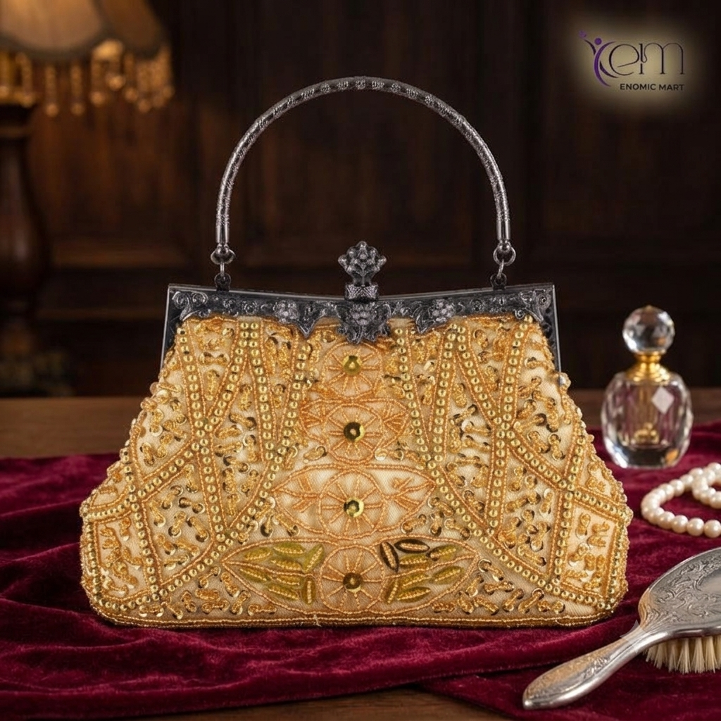 Trendy Latest Ladies Rhinestone Party Clutch Bag thumbnail 3