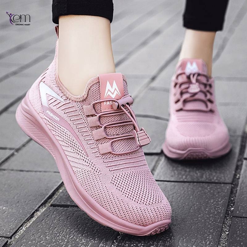 Lightweight Comfort Memory Foam Sneakers Shoes Women thumbnail 2