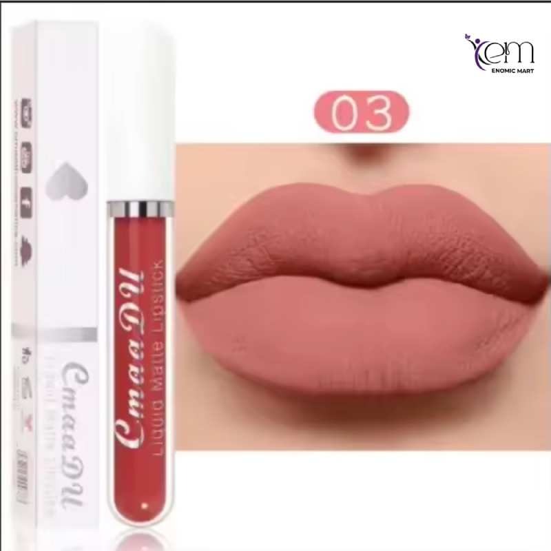 CmaaDu 18 Colors Lips Makeup Lipstick Lip Gloss thumbnail 3