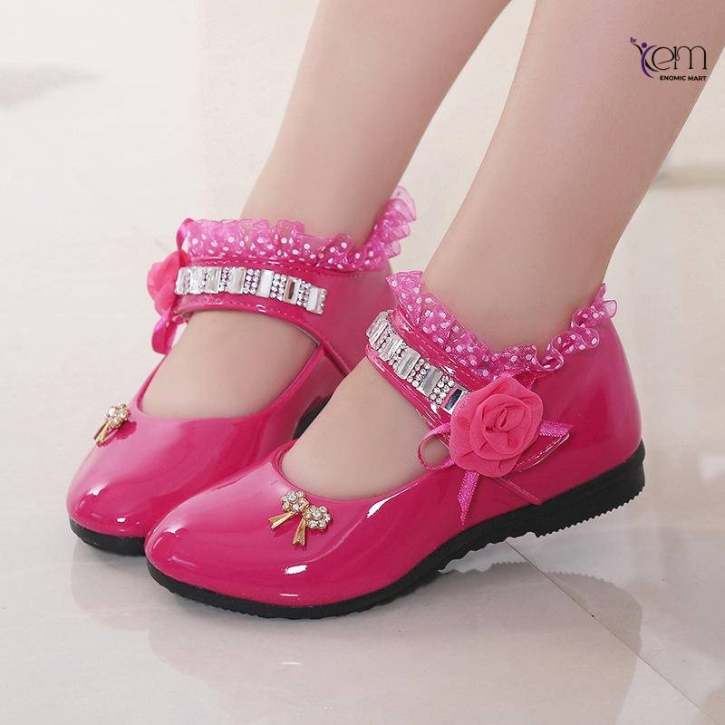 Kids Girls Princess Party Dress Shoes thumbnail 4