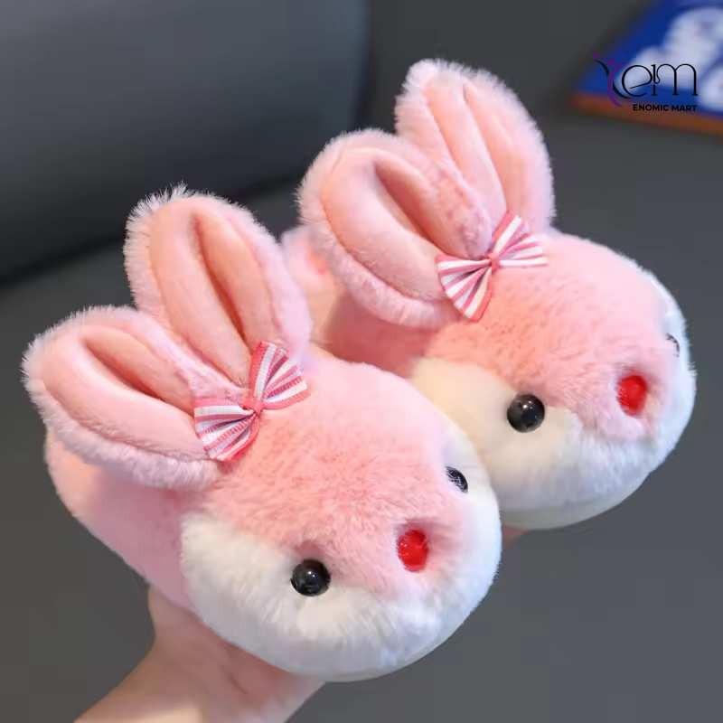 Toddler Kids Slippers Baby Girl Boy House Shoes thumbnail 3