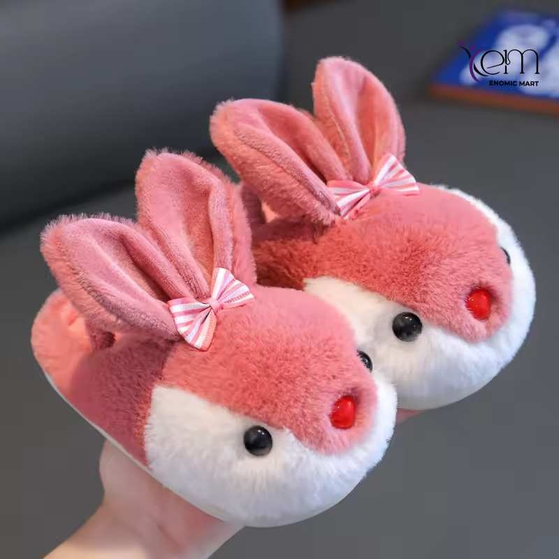 Toddler Kids Slippers Baby Girl Boy House Shoes