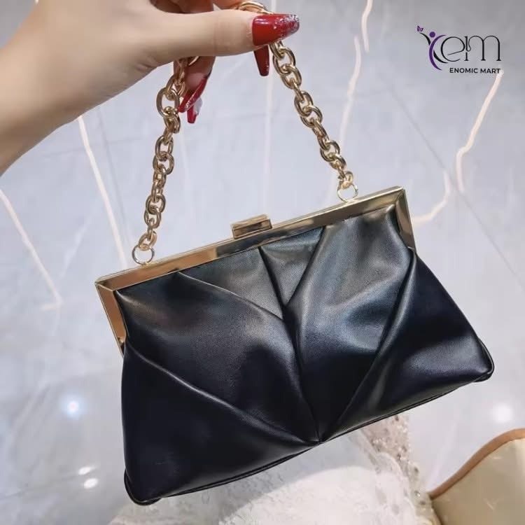 New Luxury Ladies Party Elegant PU Leather Handbag thumbnail 4