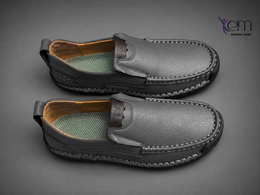 Wholesale Leather Casual Men Loafer Boat Shoes thumbnail 3