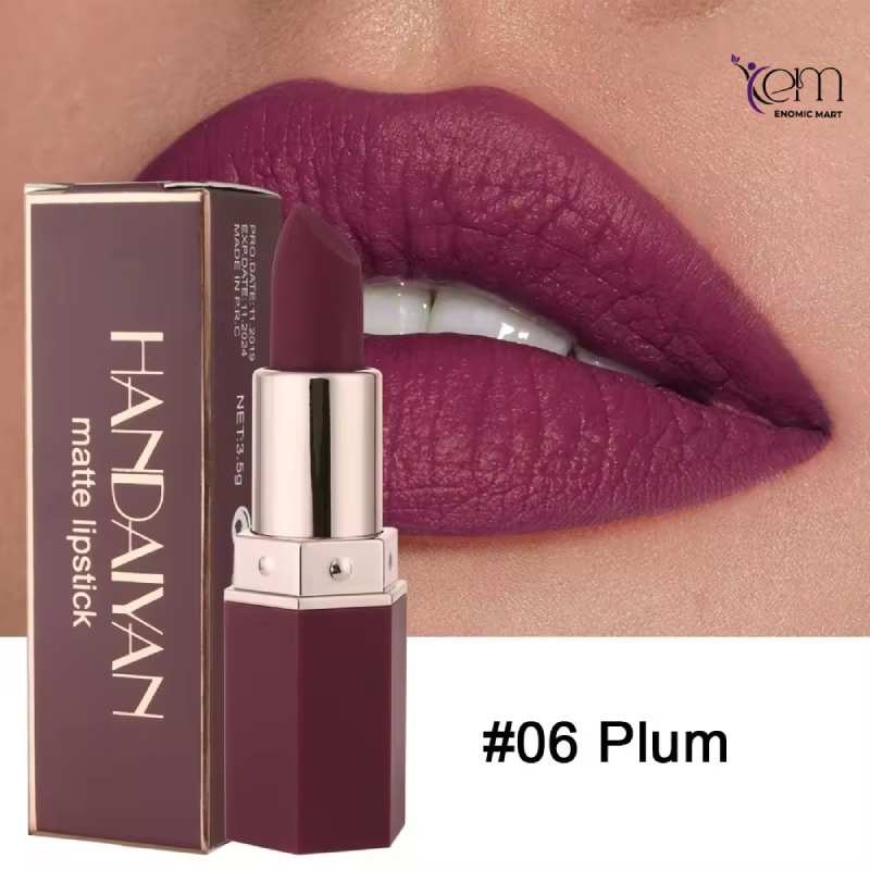 HANDAIYAN Square Tube Matte Lipstick, 6 Shades Velvet Lip Stick thumbnail 6