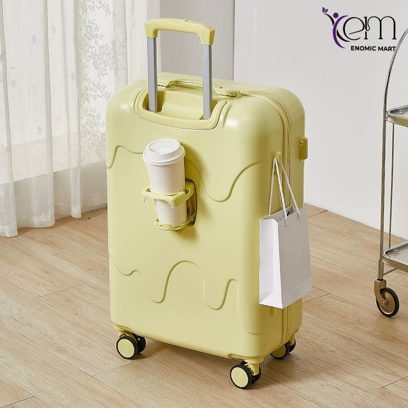 Suitcase Travel Suitcase ABS PC Combination Lock Luggage thumbnail 4