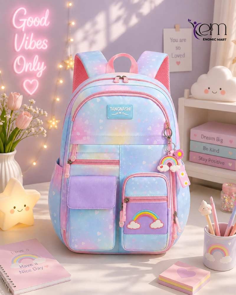 Gorgeous Fantastic Beautiful Large Capacity Student Bag thumbnail 2