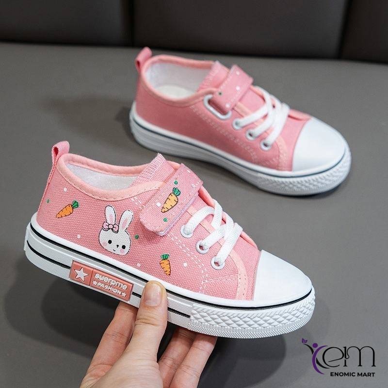Breathable Soft Non Slip Children's Canvas Shoes