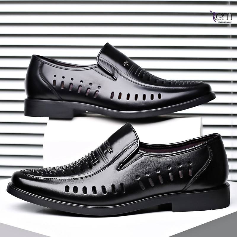 Men's Soft-Soled Leather Shoes