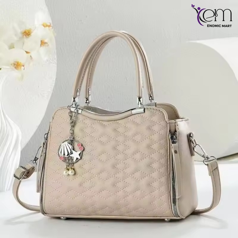 Women's New Unique Big High Quality PU Crossbody Shoulder Handbag thumbnail 4