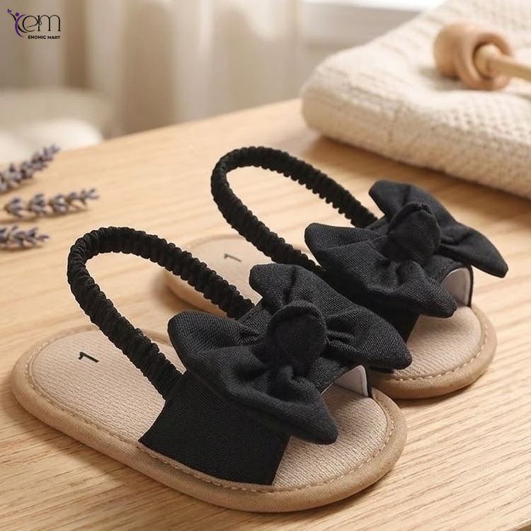 Cute Fresh Bow Baby Sandals for Baby Girls