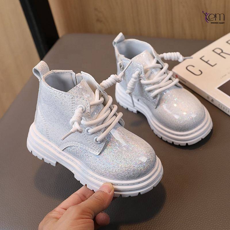 Sweet Princess Teenagers Girls Flat Casual Boots