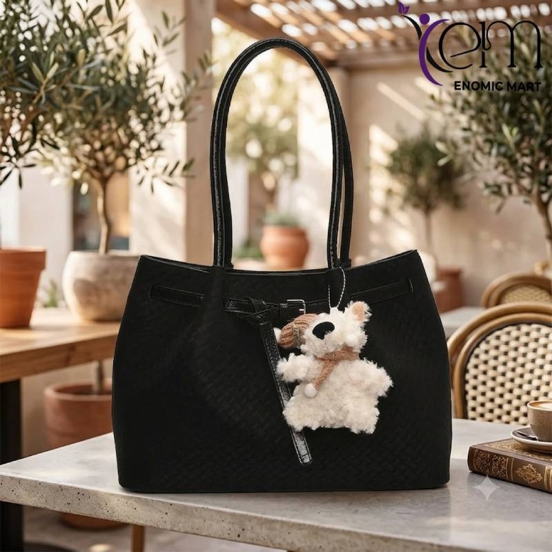 Spring and Summer New Fashion Gentle Style Simple Elegant Underarm Tote Bag