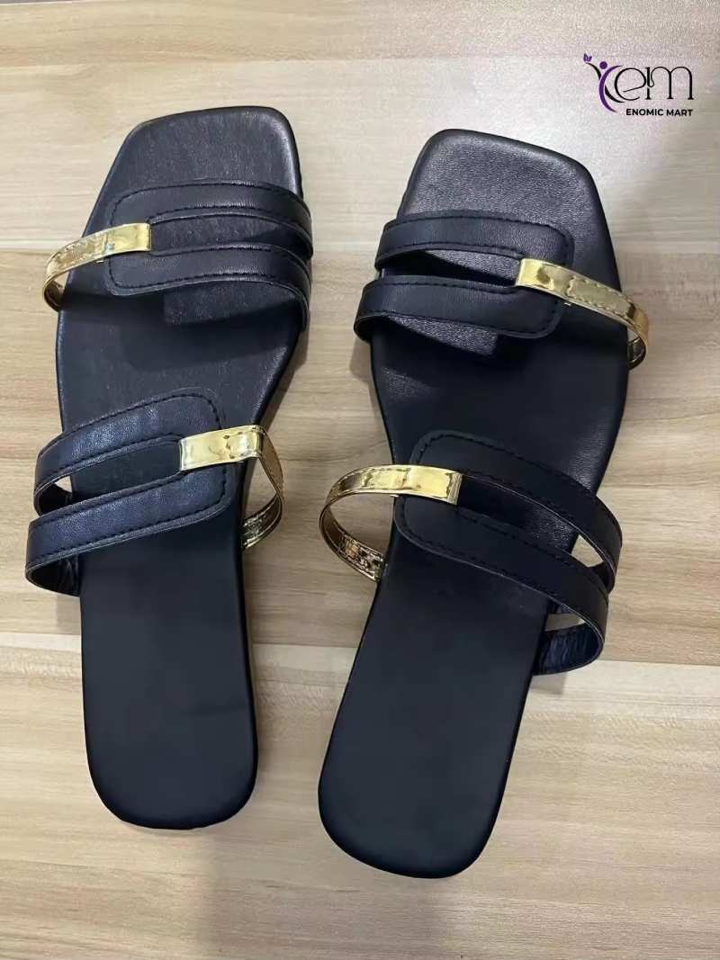Summer Women's Open Toe Flat Casual Beach Sandals