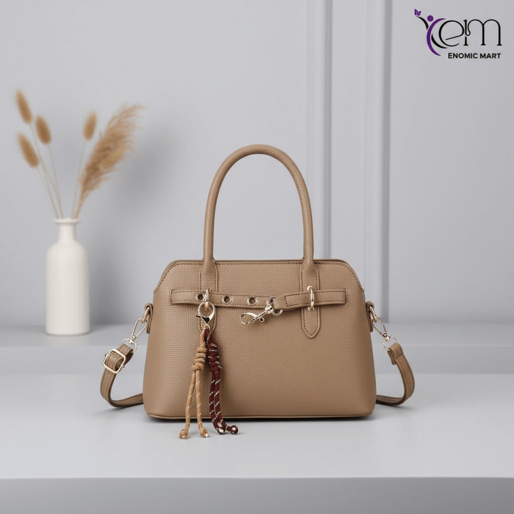 style with this elegant PU shoulder bag featuring thumbnail 4