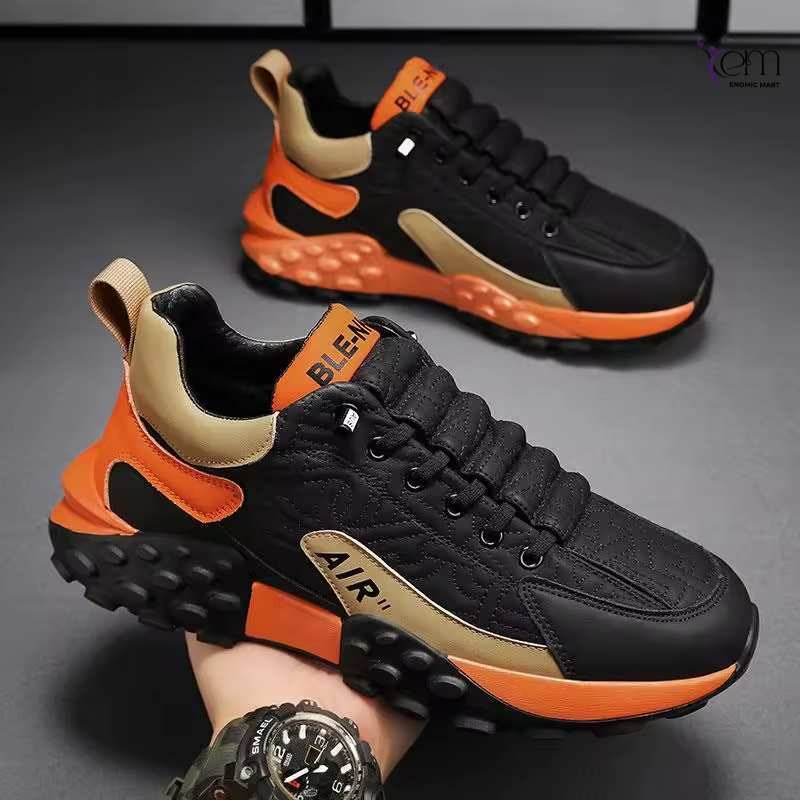 Men's Premium PU Chunky Sneakers thumbnail 2