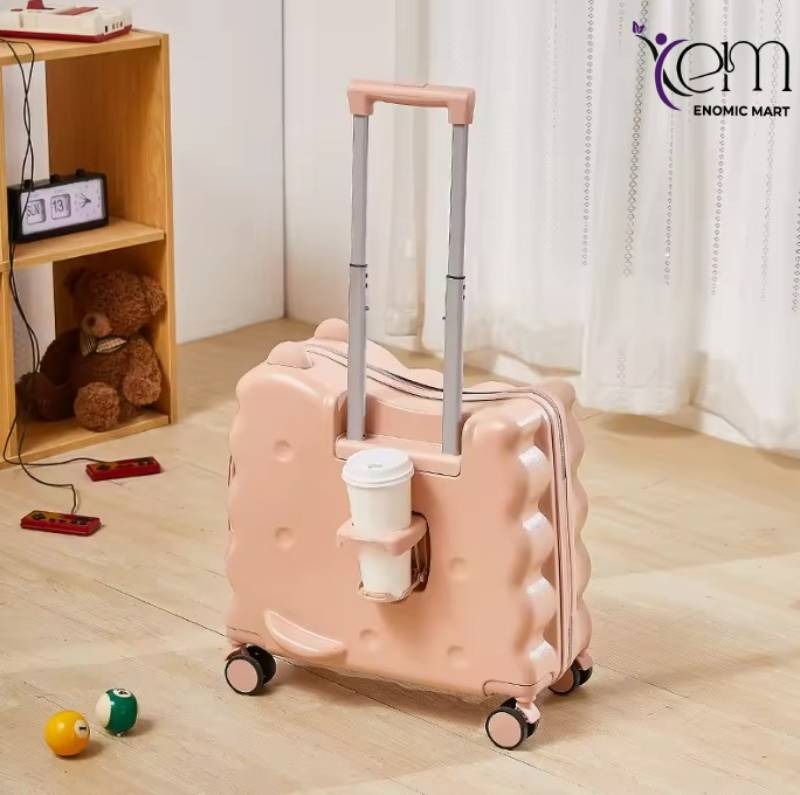 Mini Trolley Luggage with Cup Holder thumbnail 2